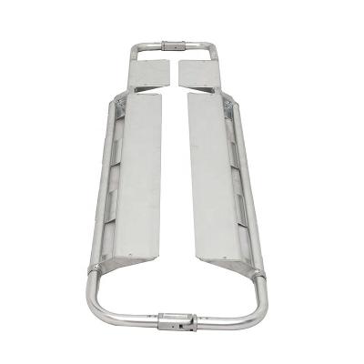 China Aluminum Alloy Scoop Type Stretcher For Fracture Or Injured Patients for sale