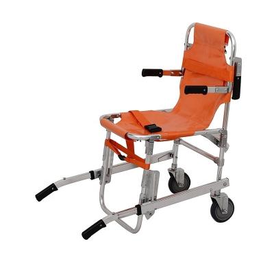 China Emergency Stairway Situation Rescue Chair Stair Orange Stair Climbing Stretcher for sale