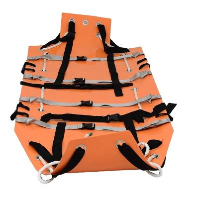 China Downhole Operation Emergency First Aid Rescue Roll Stretcher Made of Aluminum Alloy for sale