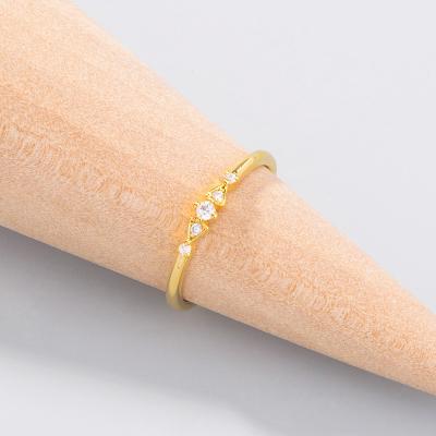 China Romantic New Arrive Hot Jewelry Baguette Cubic Zirconia Silver Ring for sale