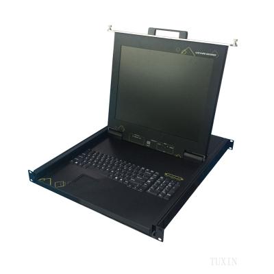 China Professional laptop 8 port usb kvm, 1U data center rack mount kvm switch for sale