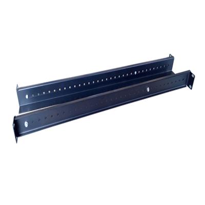 China Easy to Equipment L Rail Rack Mount Adjustable Server Installation Shelf Shelves Rails 1U Rails for sale