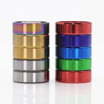 China Professional 608 ABEC 11 Skate Board Wheel Bearings Colorful 8 PCS/Box for sale