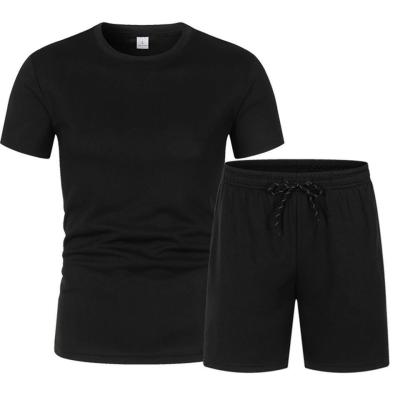 China Casual Jogging Kurzärmel Training Top und Shorts Set Unisex zu verkaufen