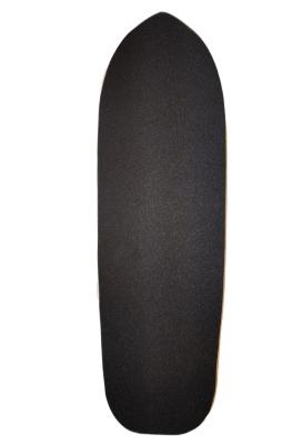 Cina Sturdy Black Street Surfing Skateboard Tavolo da surf su terra Grafica personalizzata in vendita