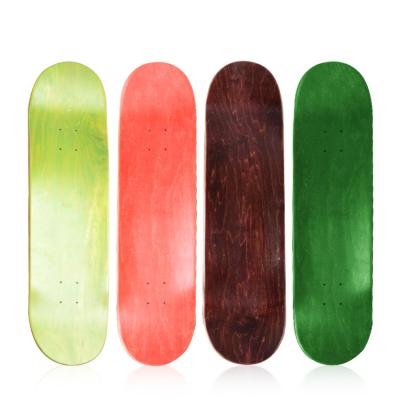 China 2024 Fabrik Großhandel Double Kick 7 Ply Ahorn Holz Skateboard 8,5 Zoll zu verkaufen