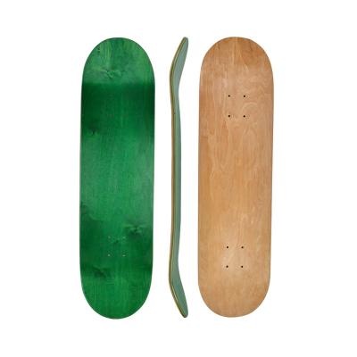 China 2023 maßgeschneidertes Seven Ply Maple Großhandel Double Kick Professional Skateboard zu verkaufen