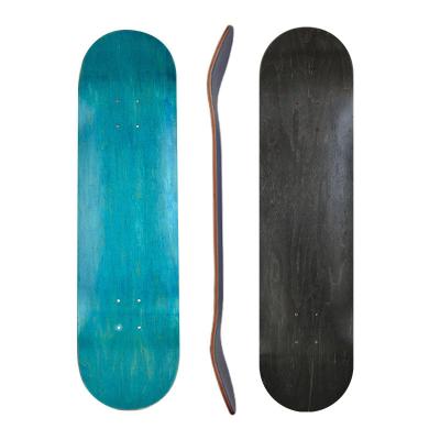 China Hot OEM 7 Ply Maple Professional Standard Double Kick Concave Skateboard for sale