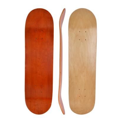 China Custom Made 7.25-9.0 Inch PRO Blank Skateboard for sale