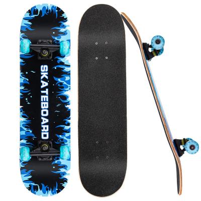 China Tendencia personalizada Skateboards completos 8.5 * 32 pulgadas Amigable al medio ambiente en venta