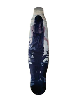 Китай OEM прочный Drop Down Drop Through Longboard Deck настраиваемая графика продается