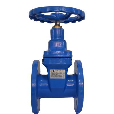 China General Factory Price 6 Inch Extension Non Rising Carbon Steel Flanged Gate Valve PN16 for sale