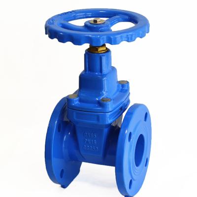 China 4 INCH HAND WHEEL FLANGE GATE VALVE General Not Rising PRICE for sale