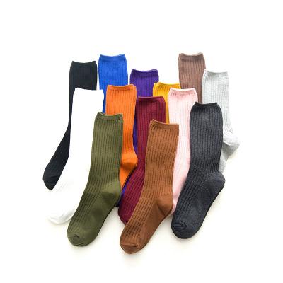 China Manufacturer Thick Winter Fluorescent Color Cotton Breathable Women Girls Slouch Socks for sale