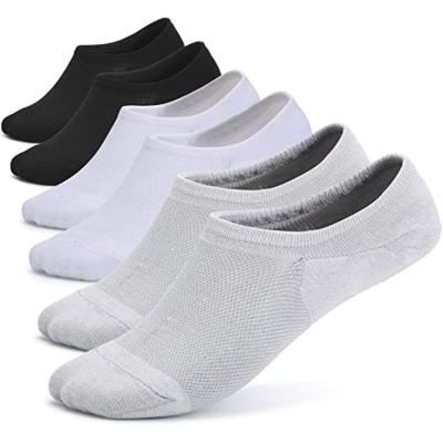 China Premium 100% Sporty Black Bamboo Luxury Happy Ankle Men's Bamboo Socks for sale