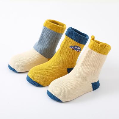 China Summer Antibacterial Fashionable Customizable Funny Premium Baby Knitted Newborn Custom Socks for sale