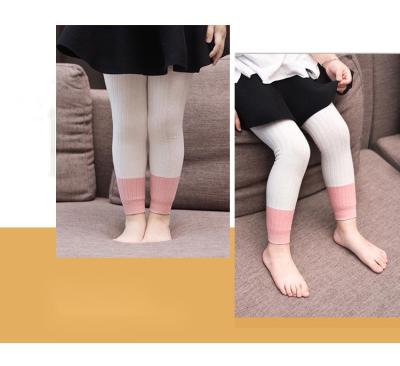 China Cotton Breathable High Quality Fashionable Girl Design Gaiters Warm Pants For Kids for sale