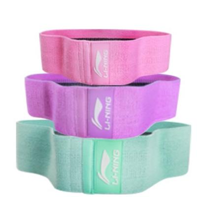 China Polyester Customized Size Customized Color Glute Exercise Fitness Bands Hip Circle Booty Bands for sale