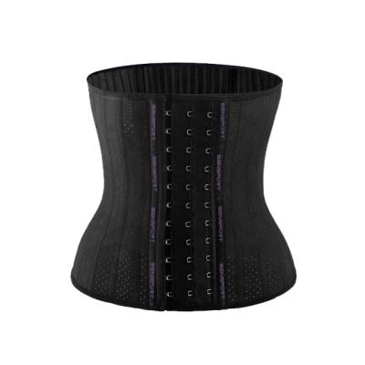 China Adjustable Latex Waist Shaper Bodysuit Waist Trainer Corset Waist Trimmer Cincher For Women L-XL-XXL for sale