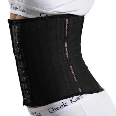 China New Latex Waist Cincher Body Shaping Neoprene Waist Trainer With Belt For Women for sale