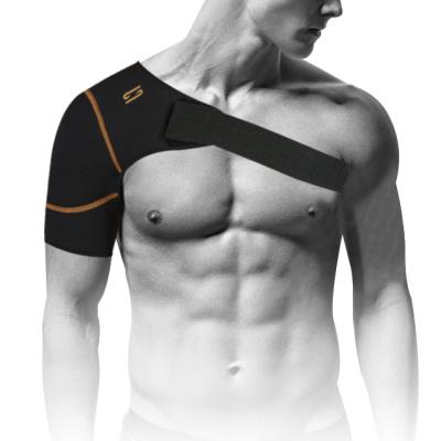 China Neoprene Compression Shoulder Support Brace with Rotator Cuff Support, Neoprene Shoulder Sleeve Immobilizer for Dislocated AC Joint for sale