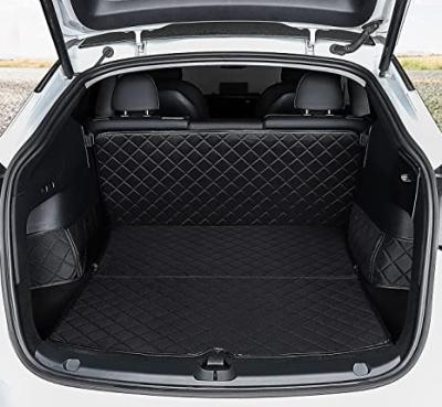 China sustainable & practice & No Smell Custom Car Seat Cover Mats Pad For Model Y Rear Cargo Mat Accessories for sale