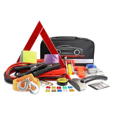 China Essential Safety Car Safety Kits Roadside Aid Emergency Kit Waterproof Survival First Aid Kit Customized for sale