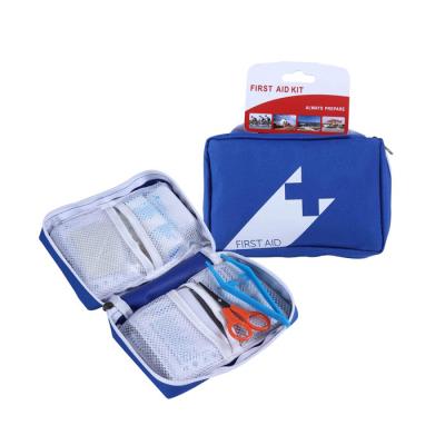 China 55pcs Portable Survival First Aid Kit Bag Sports School Outdoor Camping First Aid Kit Customized for sale