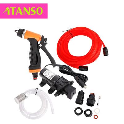 China China-chic DC 12V 100W Portable High Pressure Self-priming Quick Pump Seal New Car Washing Cleaning Pump for sale