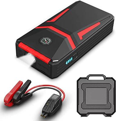 China 20000mAh 1500A Car Jump Starter Power Emergency Tool Jump Starter Gasoline Diesel Engine 9.72 x 9.02 x 2.6 inch for sale