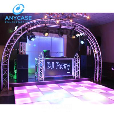 China Concert DJ Lighting Stand Truss Aluminum Display Stage Truss System For Sale for sale