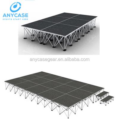 China Carpet Aluminum Smart Step , Portable Step / Riser Platform for sale