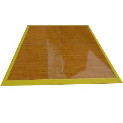 China High modern shiny gold dance floor for sale for sale