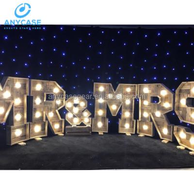 China Wedding ; holidays ; Party Outdoor Customized Alphabet Led Letters For Wedding Decoration for sale