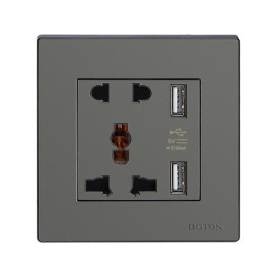 China Q2 Series Universal USB Socket Wall Switch Socket Q2H015 for sale