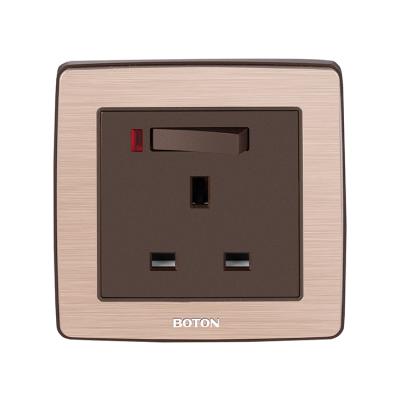 China G6 Series 13A Recessed Socket Two Pole UK Wall Switch Socket G6C055 for sale