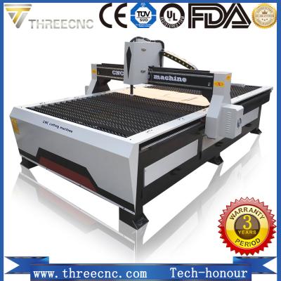 China CNC plasma cutting machine TP1325-125A. with Hypertherm plasma power supplier. THREECNC for sale