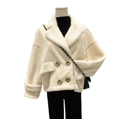 China Anti-Wrinkle 2020 New Real Mink Fur Coats For Ladies Natural Korean Cross Thickened for sale