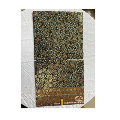 China Waterproof 100% Polyester Fabric High Quality Polyester Custom Printed Polyester Fabric Bronzing Process for sale