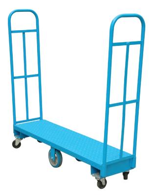 China Various Good Quality Restaruant Warehouse Steel Logistic Style U-boat Cart Running Trolley for sale