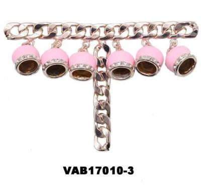 China Shoe Buckle Fashion Triangle Shaped Accessories For Shoes Parts Metal Buckle Ornaments for sale