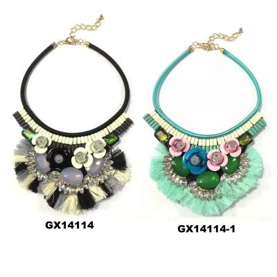 China Hot Selling Classic 100% Handmade Shoe Buckle Garment Collar Accessories Necklace for sale