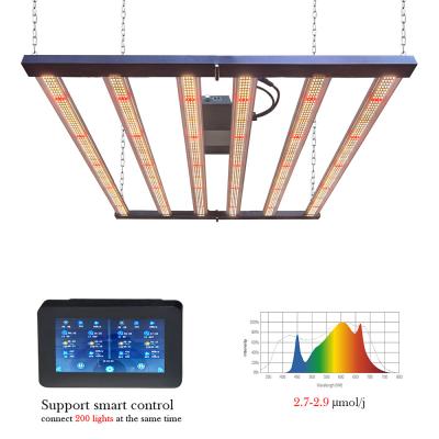 China Seed Starting 2021 New 6/8 Bars Plant For Growing Light 720w Samsung Hydroponic Full Spectrum 600w 640w LED Grow Light For Indoor Plants for sale