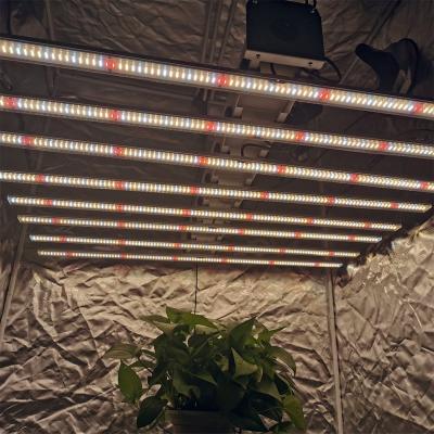 China Seed Starting Luxgrow 8 Indoor Hydroponics Light Bar 660nm Red Spider LED 800w 1000w 600w Samsung Lm301H LM301B Full Spectrum LED Grow Light for sale