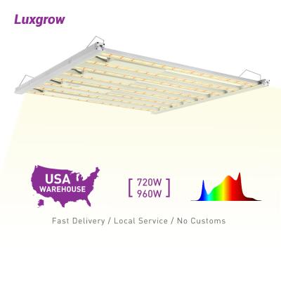 China Seed Starting Luxgrow USA Warehouse Medicinal Plants Veg Indoor Flowering Grow Light LED 600w 1500w 720w 900w Full Spectrum LED Grow Light 1000w for sale