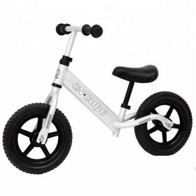 China Kids Balance Bike EVA Tire Aluminum Alloy 12 Inch OEM Mini Balance Racing Bike for sale