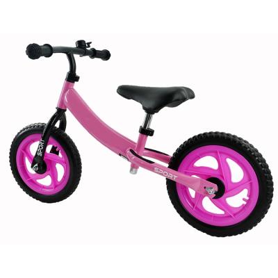 China Flat Earth Factory Wholesale Kid's Rider Balance Bike Early Metal Toys For Children Ride On Balance Bike for sale