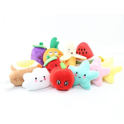 China Sustainable Multiple Styles Bite-Resistant Sound Custom Plush Stuffed Plush Chew Sound Pet Toys Dog Toy Custom for sale