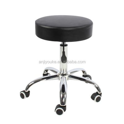 China Modern High Quality Modern Round Head Lab Stool Synthetic Leather for sale