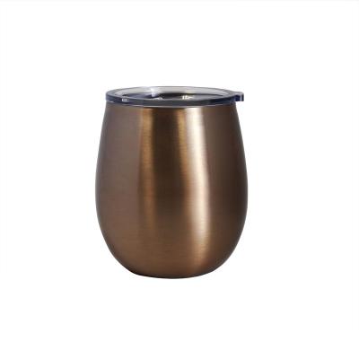 China PORTABLE 18/8 Stainless Steel Heat Insulation Wine Cups with Free BPA AS Lid for sale